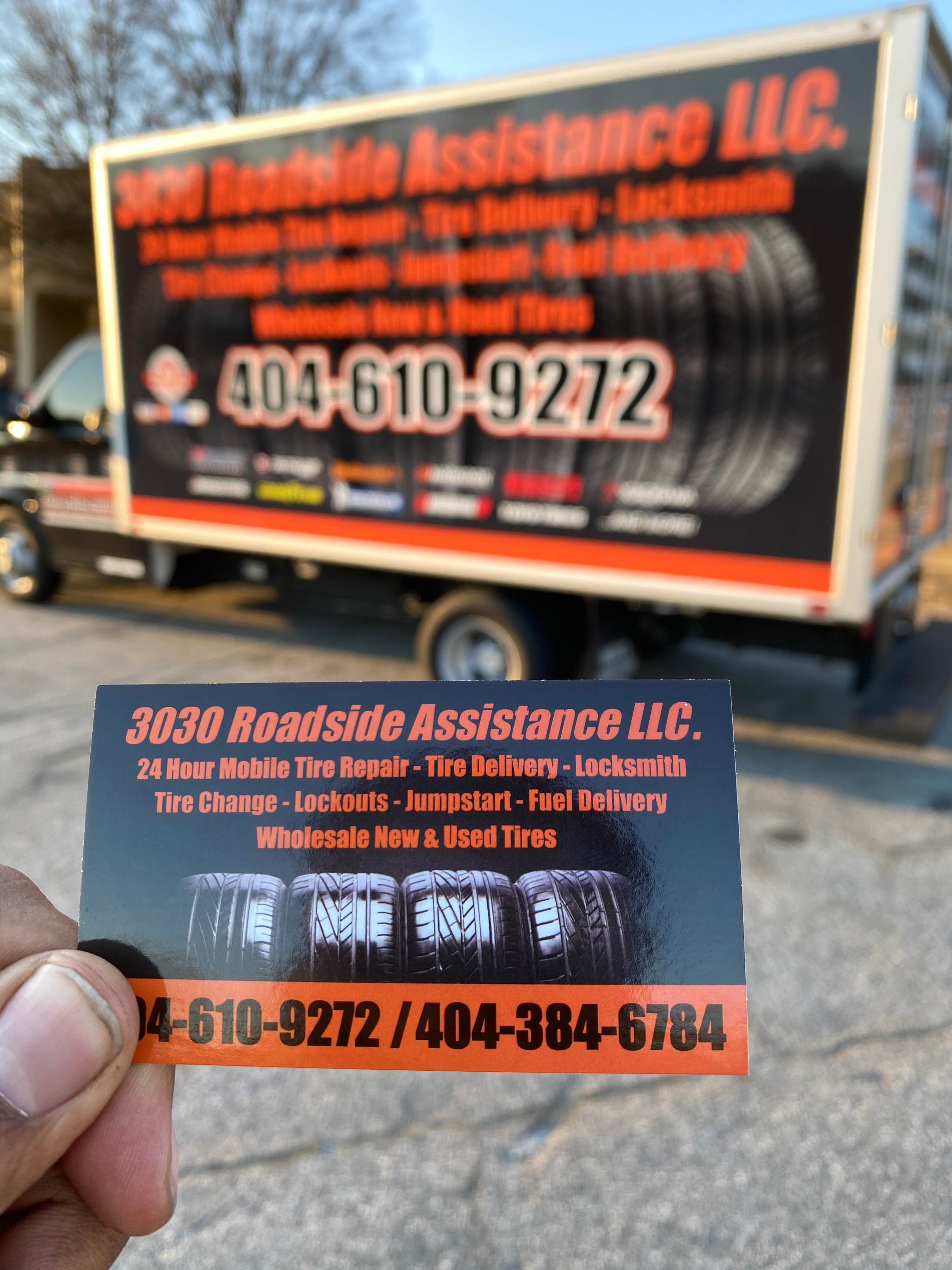 24 hour mobile tire service Atlanta