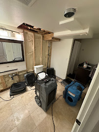 basement flooding cleanup in Thornton