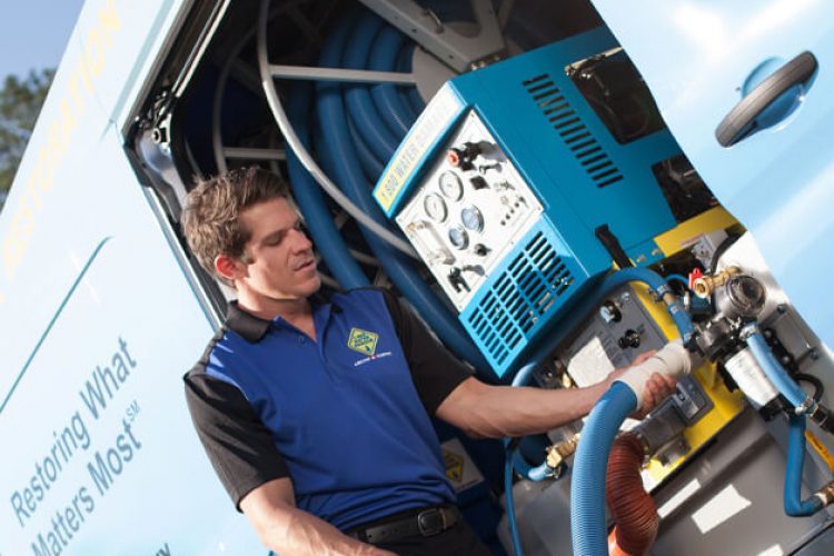 sewage cleanup in Centennial photo