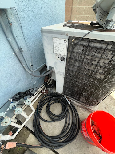 AC installation in Comfort Brothers HVAC photo