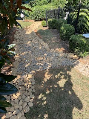 lawn aeration and seeding Marietta photo