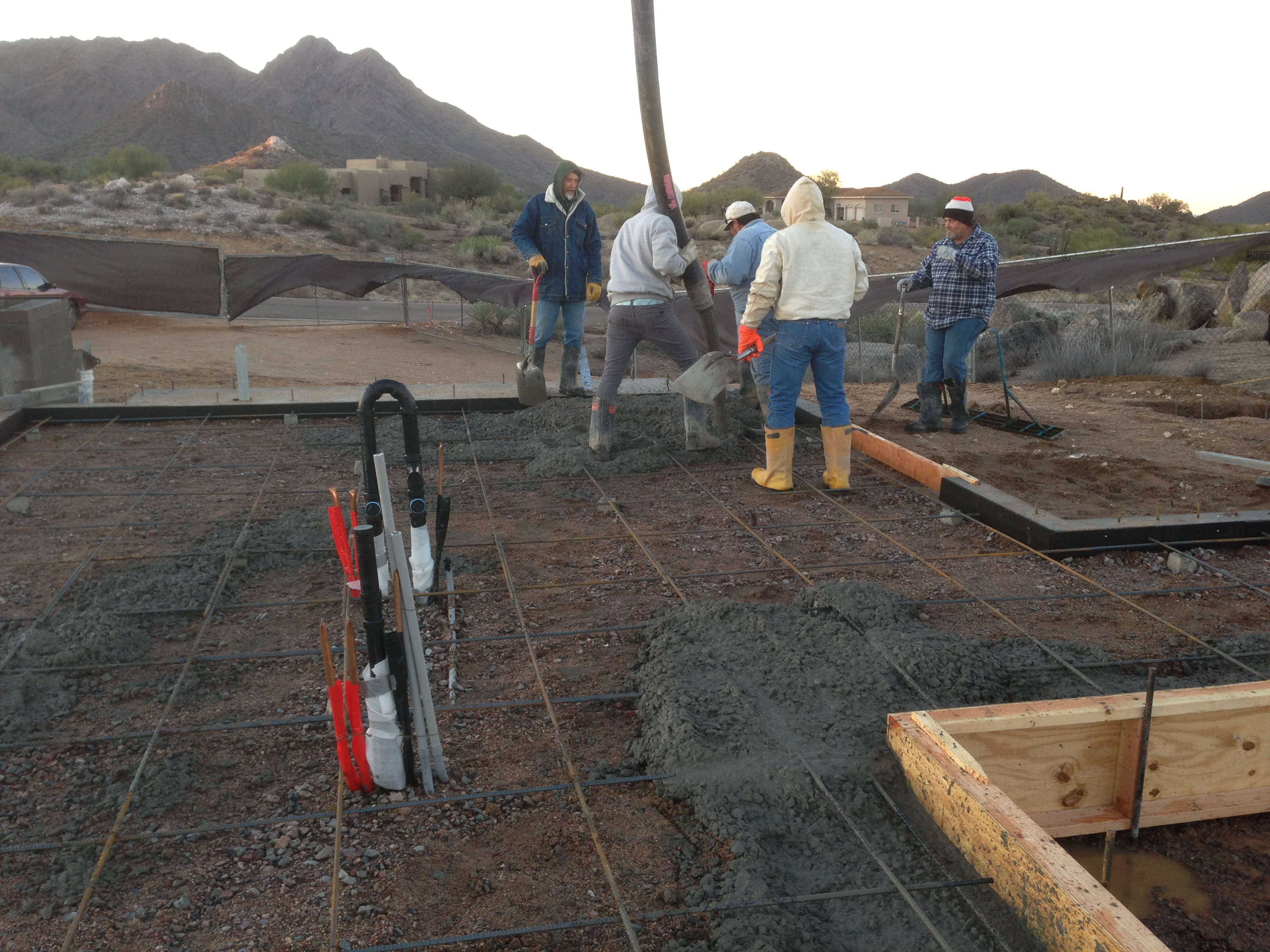 driveway concrete in Phoenix photo
