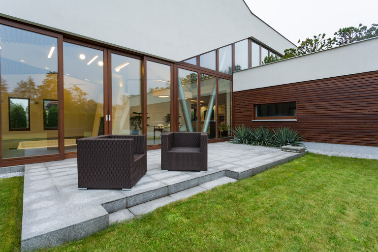 retaining wall installation Scottsdale photo