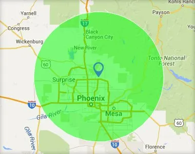 outdoor living area masonry AZ photo