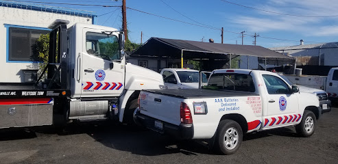 vehicle recovery after fire in Los Angeles photo