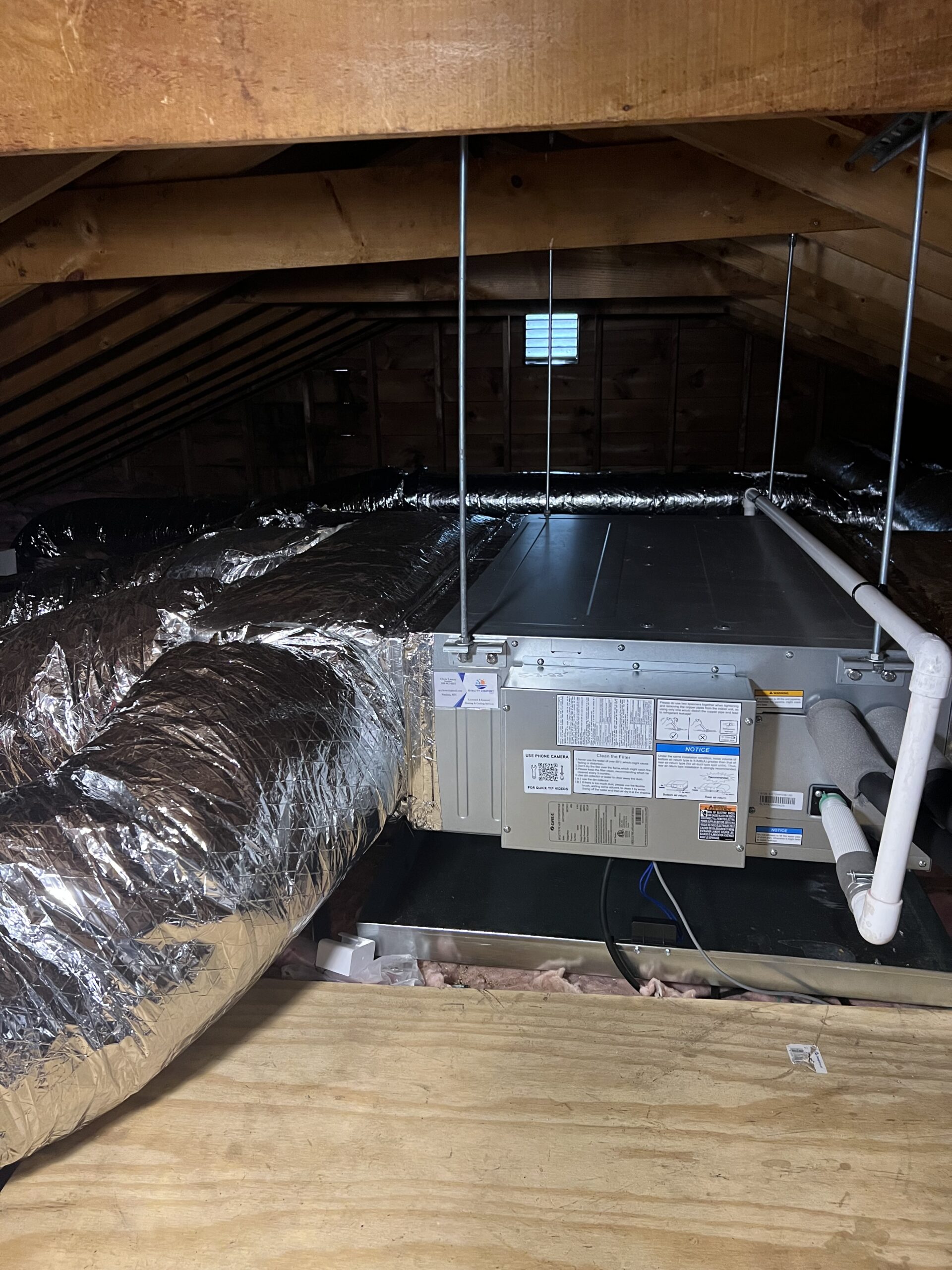 mini-split installation Southern New Hampshire photo