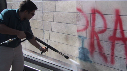 deck and patio washing Las Vegas photo