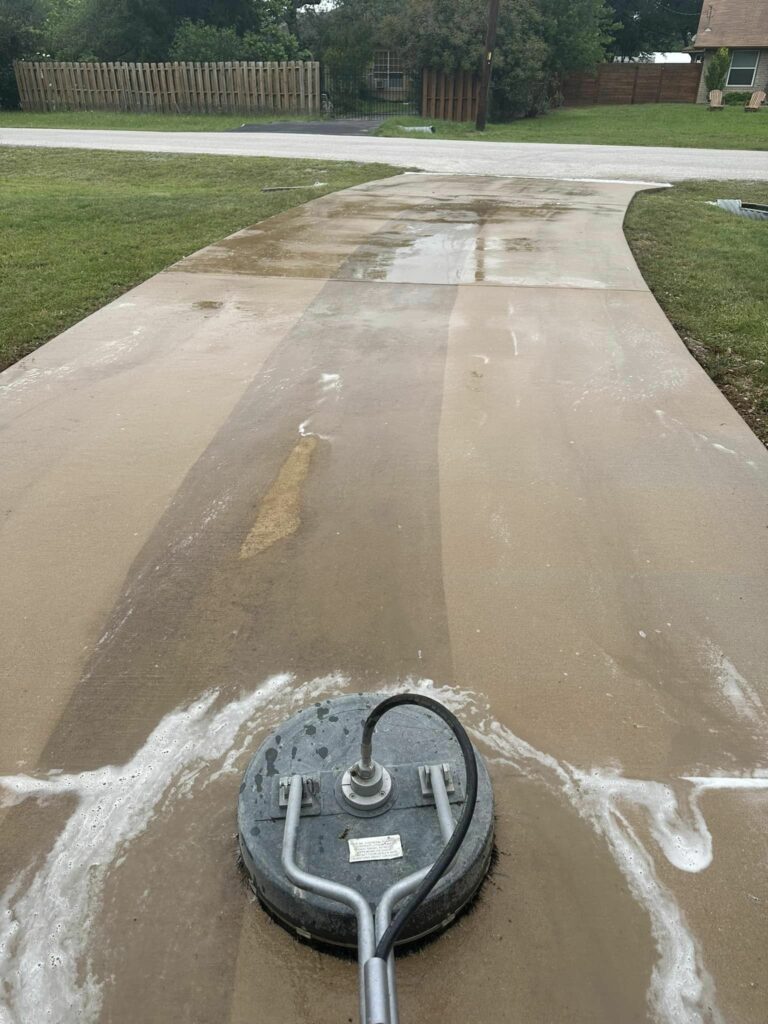 driveway cleaning Austin