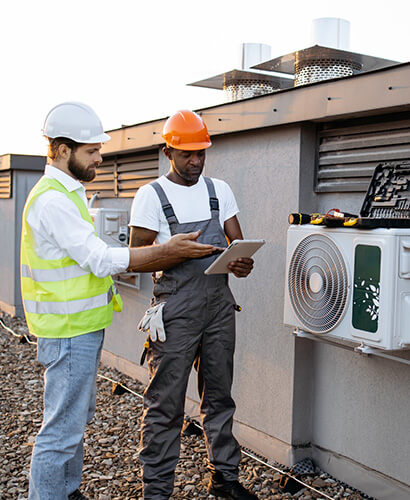 heat pump repair in Manor photo