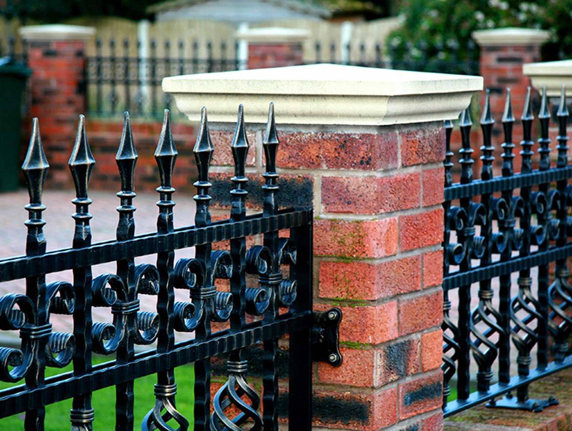 iron fencing San Diego photo