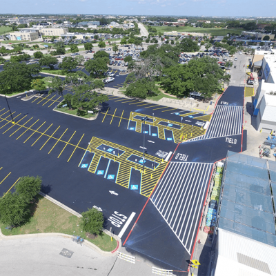 ADA parking compliance in San Antonio photo