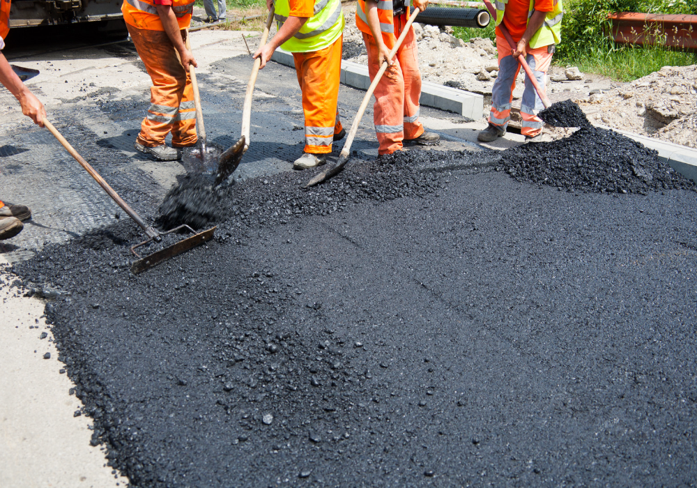 asphalt paving in Austin, TX photo