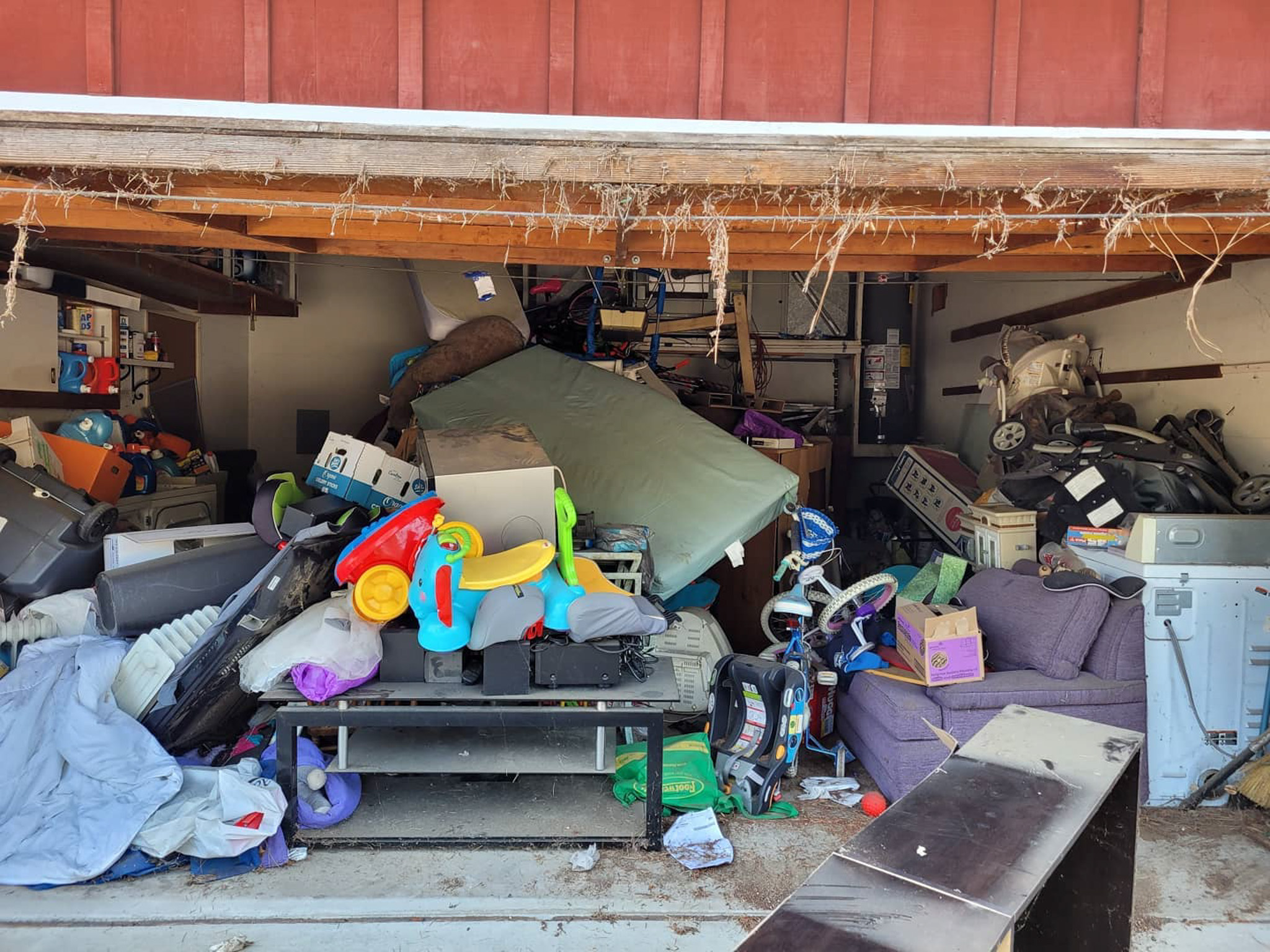 hoarding clean-out help San Diego photo