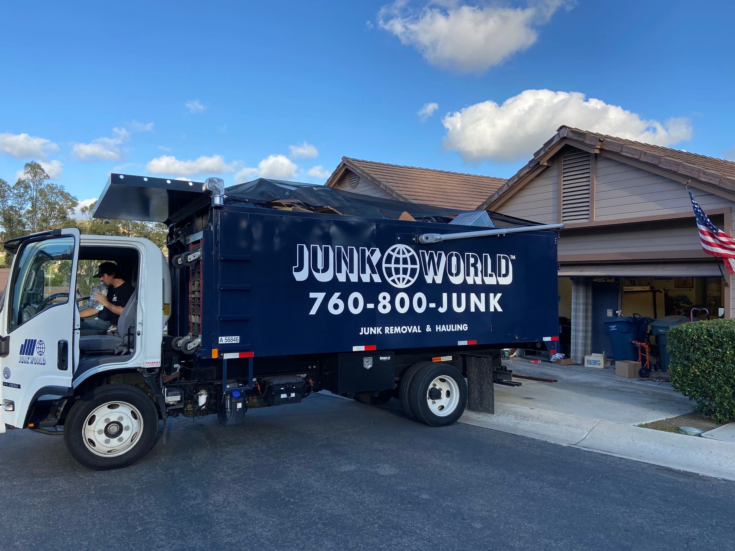 hoarder clean out services in Vista photo