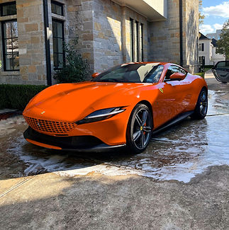 luxury car detailing Houston photo