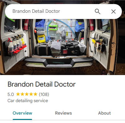 mobile detailing in Brandon photo