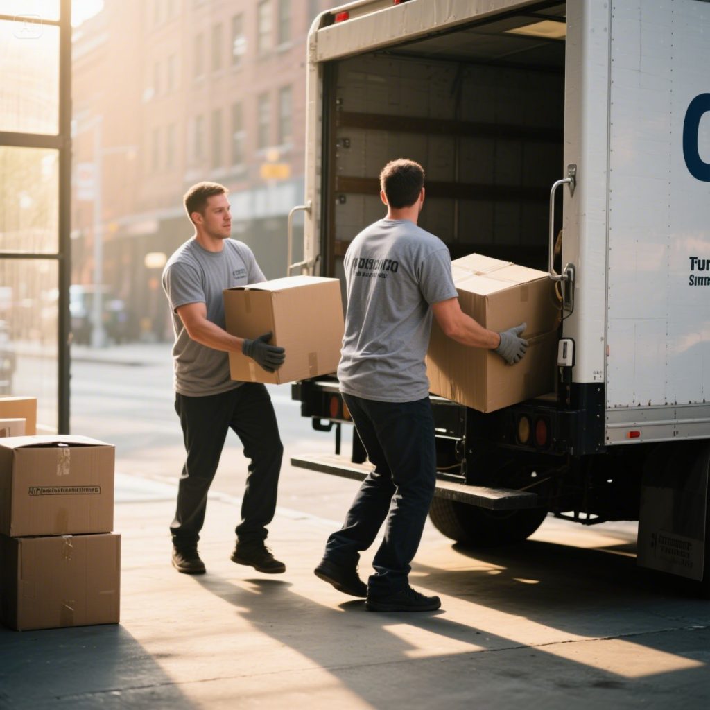 full service movers San Diego photo