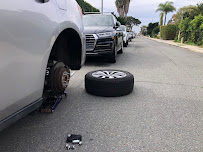 flat tire change San Diego photo