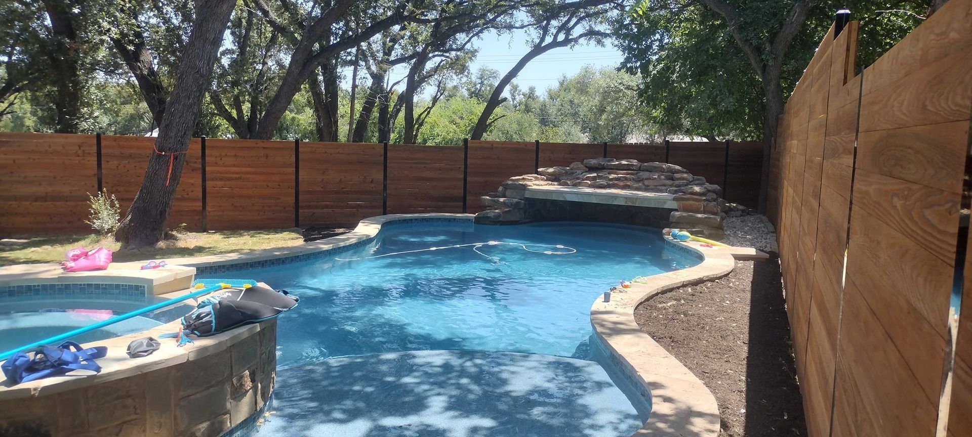 wrought iron fence Austin photo