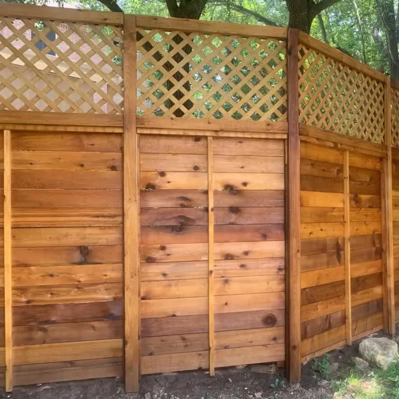 fence staining Austin TX photo