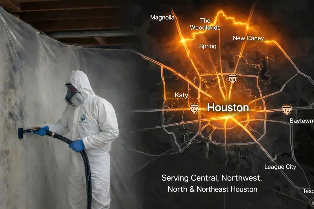 residential mold removal in Central Houston photo
