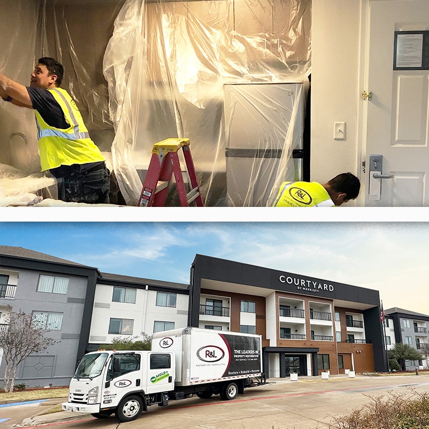 fire damage repair Houston photo