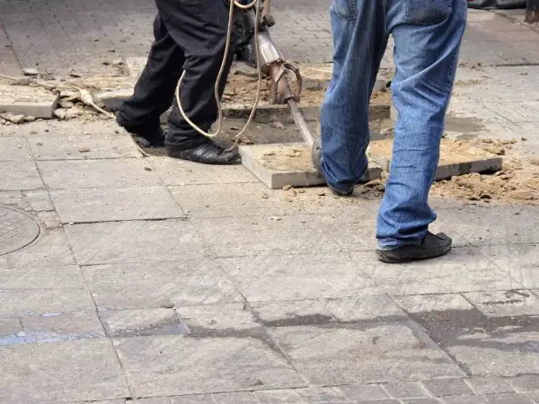 paver installation New York photo