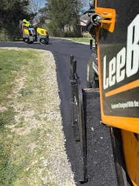 hot mix asphalt parking lot