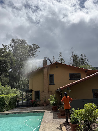 oil stain removal driveway Atherton photo