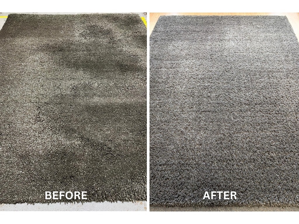 rug pad cleaning and replacement Chicago photo