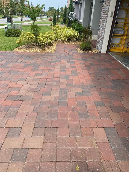 paver stain treatment Central Florida photo