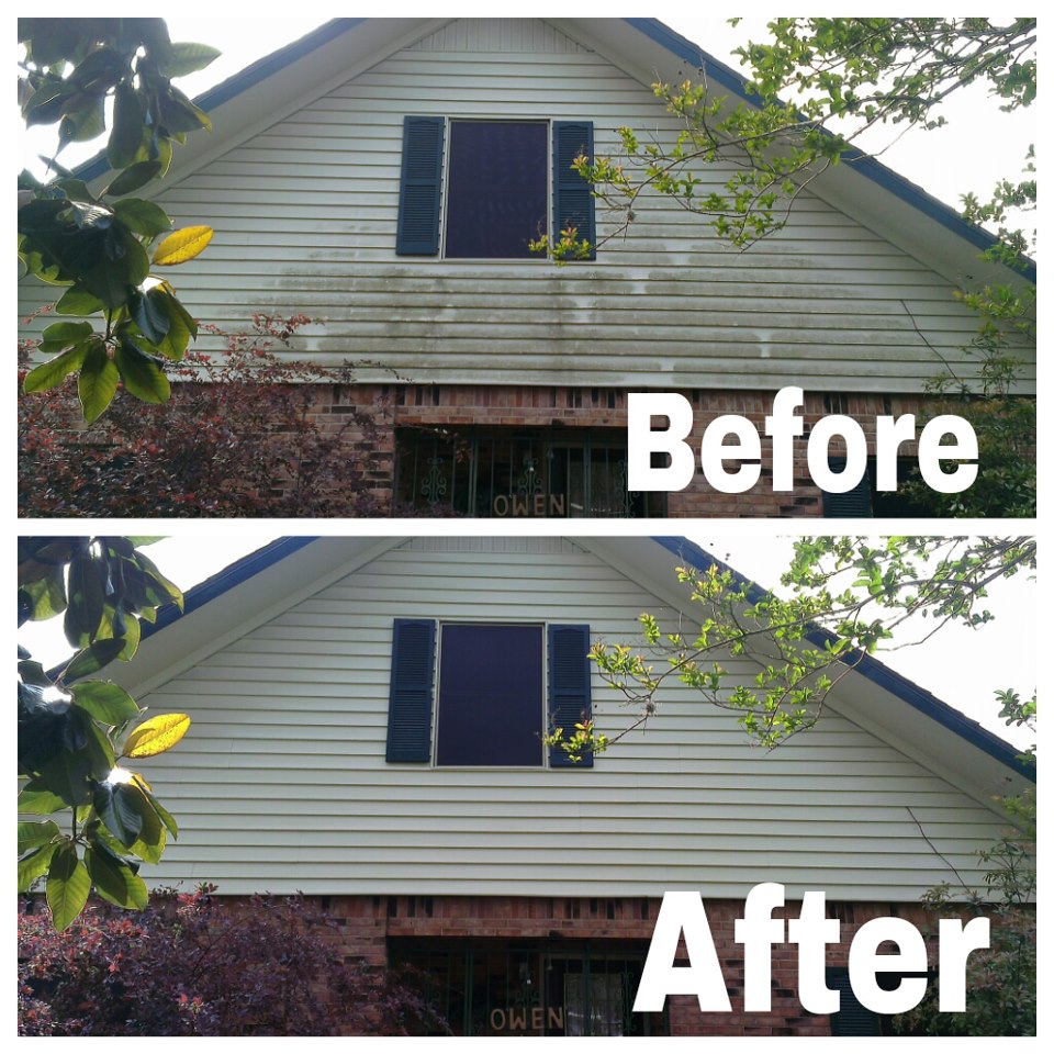 Hardi Plank cleaning Houston photo