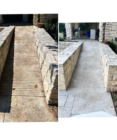 dumpster pad cleaning DFW photo