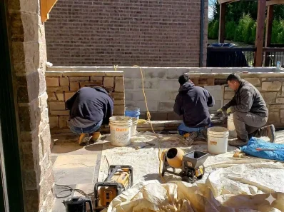 sidewalk repair in Queens photo