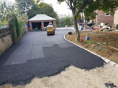commercial parking lot paving near me photo
