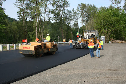 commercial asphalt paving Queens photo