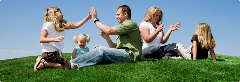 lawn aeration Long Island photo