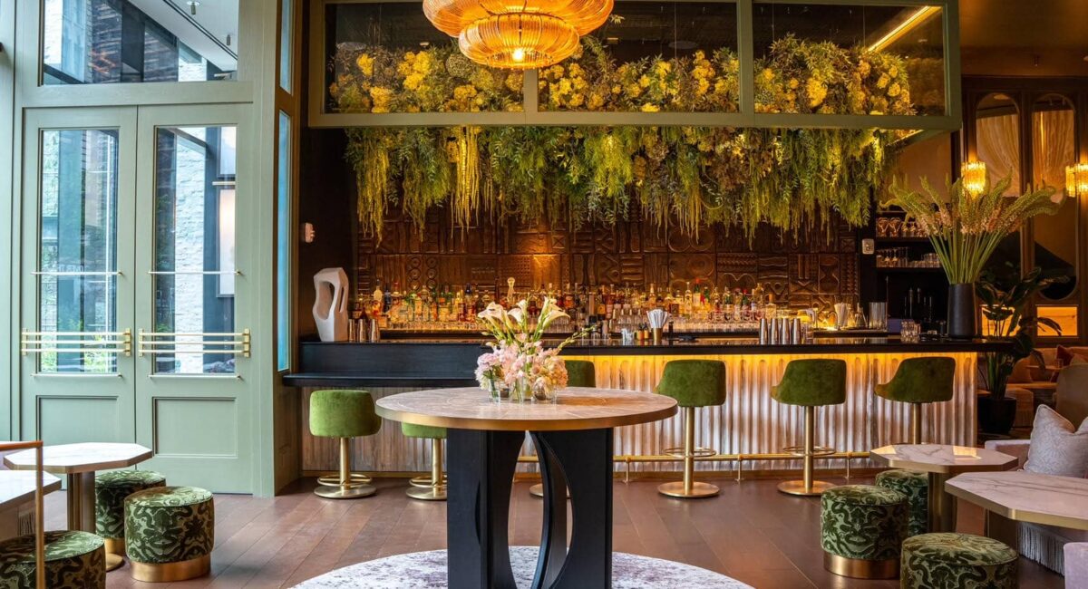 corporate office plant design NYC photo