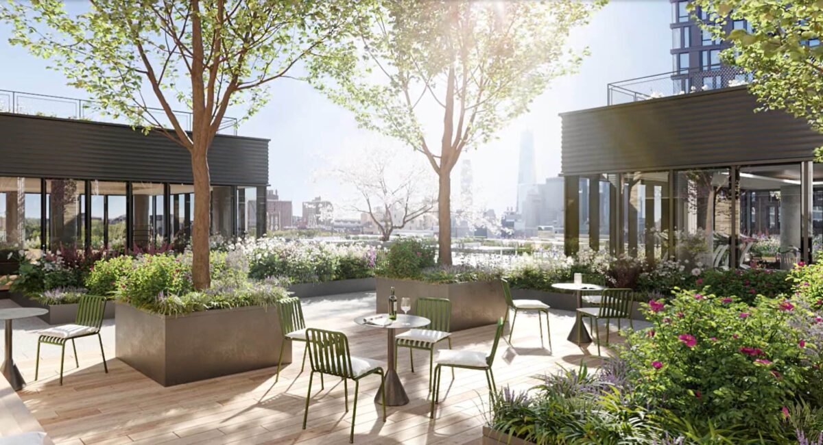 corporate office plant design NYC photo