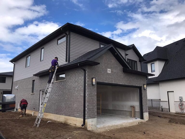 downspout installation Houston