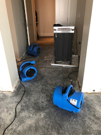 burst pipe water damage Atlanta photo