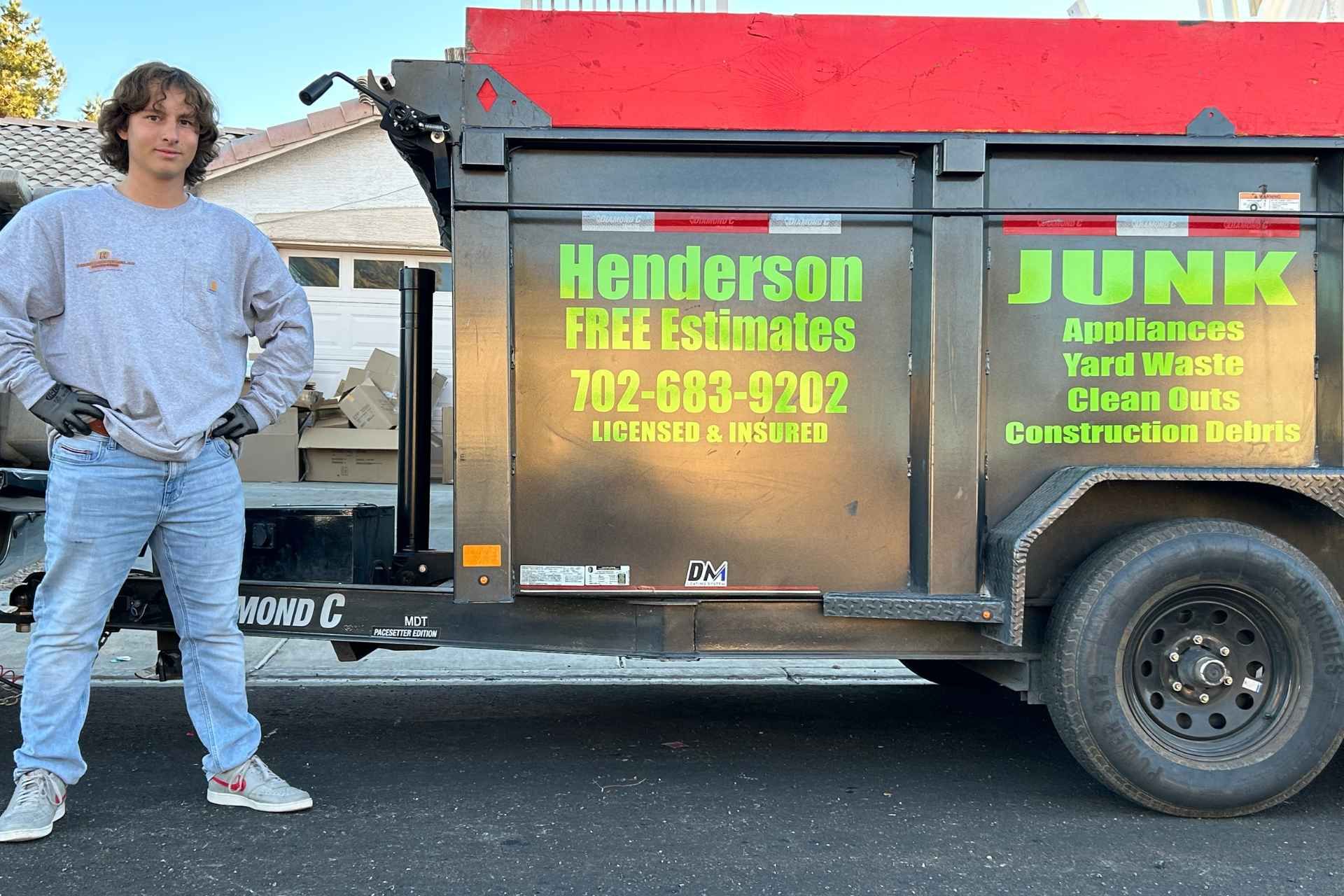 construction debris removal Henderson photo