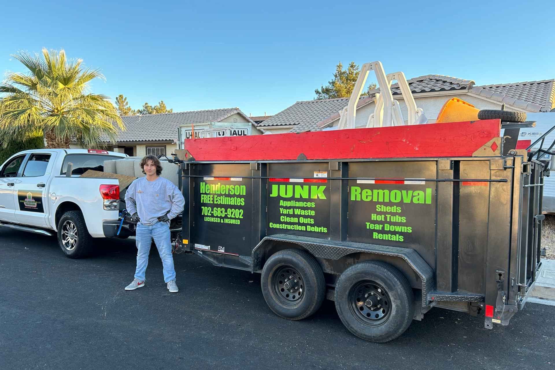 construction debris removal Henderson photo