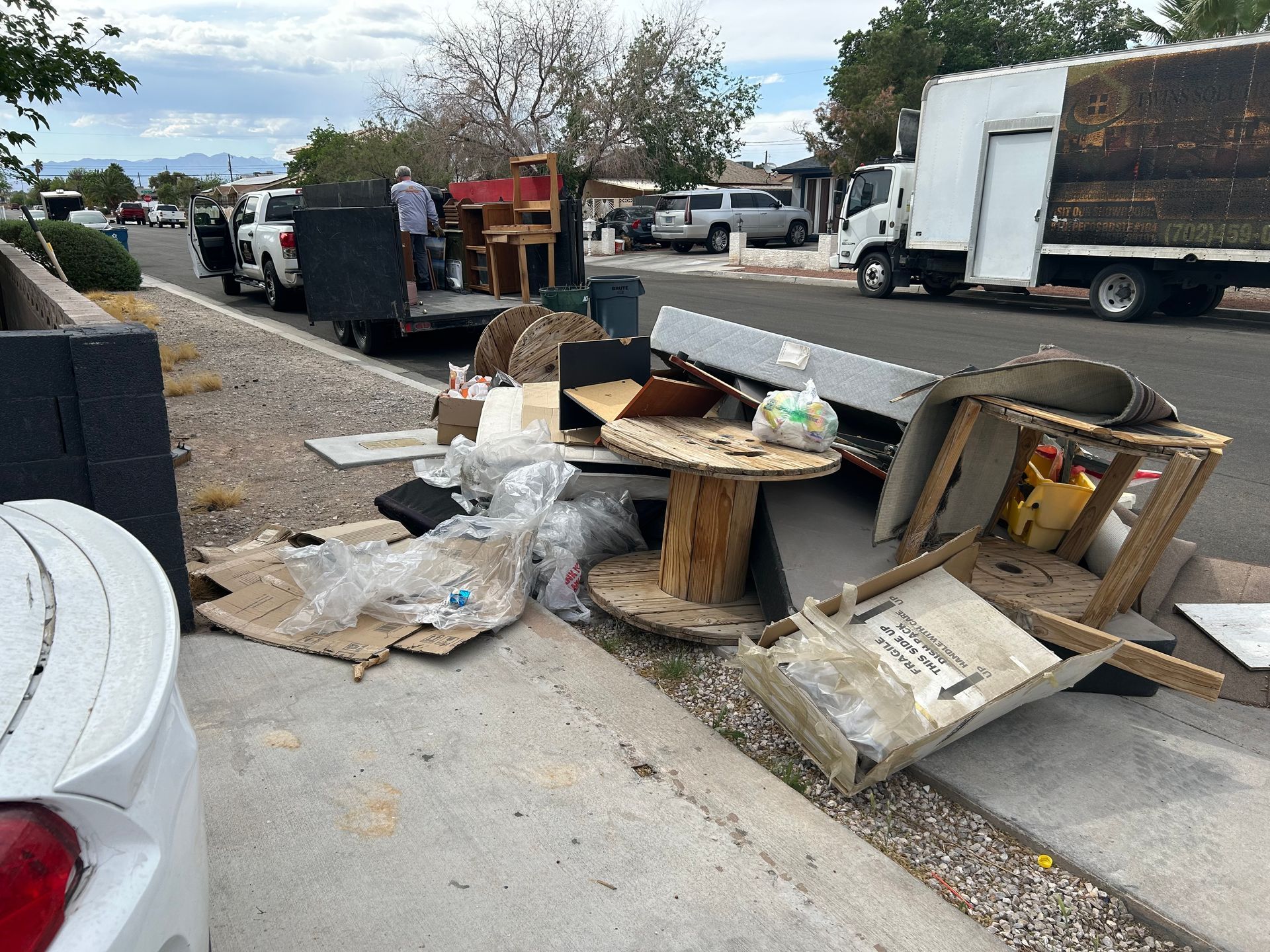 construction debris removal Henderson photo